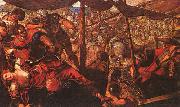 Jacopo Robusti Tintoretto Battle Sweden oil painting reproduction